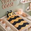 Erkek Bebek Yastıklı Pratik Alt Değiştirme Matı Minderi Alt Değiştirme Pedi Bakım Örtüsü