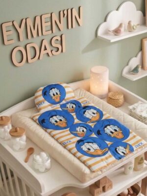 Erkek Bebek Yastıklı Pratik Alt Değiştirme Matı Minderi Alt Değiştirme Pedi Bakım Örtüsü